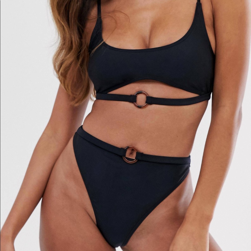 Black High Waisted Bikini
